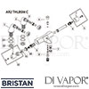 Bristan Artisan Lever Bath Shower Mixer Spares